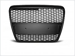 Přední maska bez znaku RS-Type Audi A6, 2004-2008, černý mat GRAU36