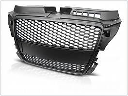 Přední maska Audi A3, 2008-2012, RS Type, černá matná, GRAU39