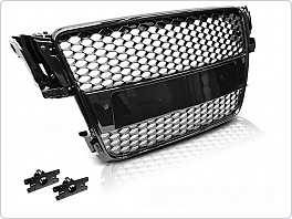 Přední maska Audi A5 2007-2011 RS-styl černý lesk