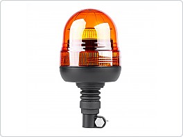 Oranžový LED maják s přichycením na tyč