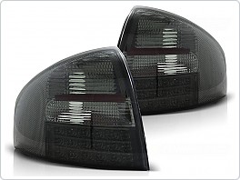 Zadní světla, světlomety, lampy LED Audi A6, 1997-2004, sedan, čiré, kouřové LDAU77