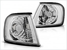 Přední blinkry Audi A3, 1996-2000, čiré/chrom