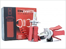 LED auto žárovka PREMIUM OCTOPUS H4 CANBUS, 12/24V, 4300K, balení 2ks