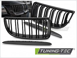 Přední maska, ledvinky BMW E90, E91 2005-2008, černý lesk GRBMH1