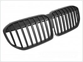 Přední maska BMW G12, G12 LCI (2019-2022), matně černá GRBMN9