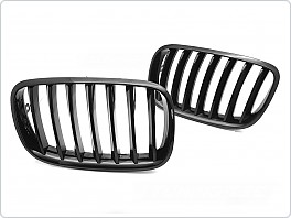 Přední maska BMW X5 E70 (2007-2013), X6 E71 (2008-2014), leskle černá