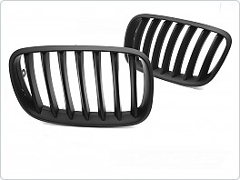 Přední maska BMW X5 E70 (2007-2013), X6 E71 (2008-2014), matně černá