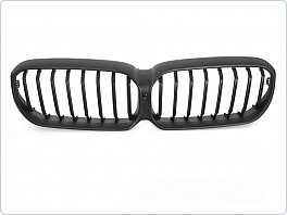 Přední maska, ledvinky BMW G30, G31 LCI 2020-2023, černá matná, GRBMN3