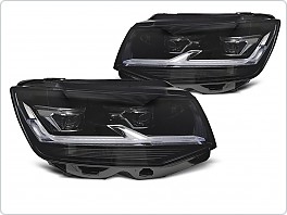 Přední světla, světlomety, lampy LED VW T6, 2015-2019 LPVWX8 black