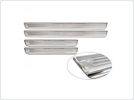 Boční prahové lišty ŠKODA KODIAQ II. 2024- nerez mat