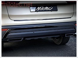 Koncovky výfuku Škoda Kodiaq II, 2024- černé