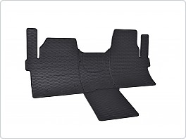 Gumové koberce, autokoberce Ford Tourneo/Transit Custom 2m 2024- + tunel (4 díl)