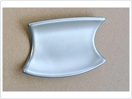 Misky, Kryty pod kliky Milotec, ABS stříbrná matná Škoda Karoq, Kodiaq, Kamiq, Octavia 3, Superb 3, Fabia 3, Scala