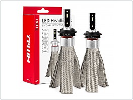 LED H7-6, RS+ serie, Headlight 50W, sada 2ks, kov. patice
