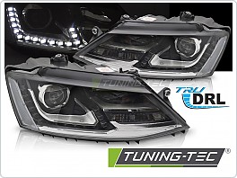 Přední světla, světlomety, lampy VW Jetta VI, 2011-2018, černé