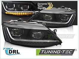 Přední světlomety, světla, lampy Volkswagen Jetta VI 2011-2018, SEQ, DRL, LPVX02