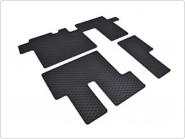 Gumové koberce, autokoberce Hyundai Staria 2.+3.řada 9m 2022- 