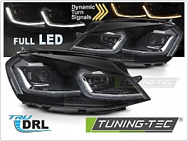 Přední světlomety, světla, lampy Volkswagen Golf VII, 2013-2017, FULL LED, SEQ, DRL, LPVX07