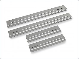 Kryty na prahy Škoda Scala 2019-, nerez sada 4ks