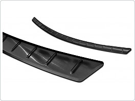 Ochranná lišta zadního nárazníku Mercedes C-Klasse, C-205, Coupe, 2016-2021, AMG, Black