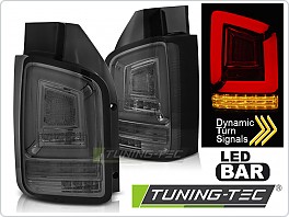 Zadní světlomety, světla, lampy VW T5, 2003-2009, LED BAR, SEQ, kouřové LDVWL3