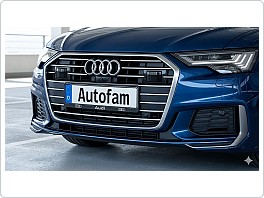 Držák SPZ, podložka pod značku 3D nápis, Audi