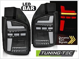 Zadní LED světla, světlomety, lampy VW T5, 2003-2009, SEQ, černé LDVWO0