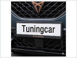 Rámeček, držák registrační značky Decent, Cupra - 1ks