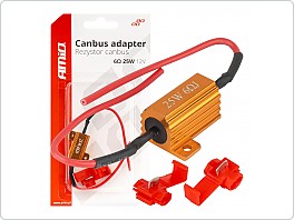 Odpor pro LED žárovky CANBUS 25W