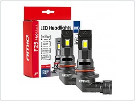 LED žárovky HB3 9005 CANBUS Série F25 PRO 68W 12V 24V, set 2ks