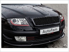 Maska Milotec s černou plastovou mřížkou, Škoda Octavia II. 2004-2008