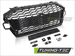 Maska přední sportovní, lesklá černá, PDC pro Audi A4 B9 20-24