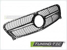 PŘEDNÍ MASKA MERCEDES GLA X156 2013-2016, DIAMOND, CHROM ČERNÁ, GRME03
