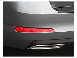 Škoda Octavia 3, koncovky výfuku Milotec , ABS Alu Brusch