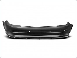 Zadní nárazník Mercedes W204, classe C, 2007-2010, AMG style pro park. Senzory