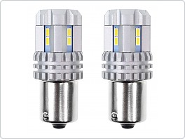 LED CANBUS 3020 UltraBright 22SMD 1156 BA15S P21W R10W R5W bílá 12V/24V, balení 2 ks