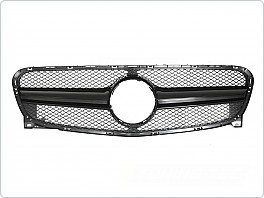 PŘEDNÍ MASKA MERCEDES GLA X156, 2013-2016, ČERNÁ LESKLÁ