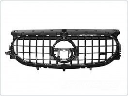 PŘEDNÍ MASKA MERCEDES GLA H247 2019-2023, ČERNÁ LESKLÁ, GRMEL8