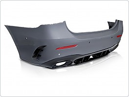 ZADNÍ NÁRAZNÍK MERCEDES A W177, 2018- sedan, ZTME27