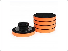 Sada houbiček na voskování auta s rukojetí 125mm, 5ks