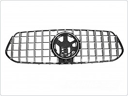 PŘEDNÍ MASKA MERCEDES GLE W167, C167, 2023- , ČERNÁ CHROM, GRMEN5