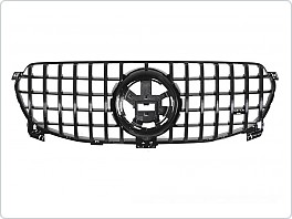 PŘEDNÍ MASKA MERCEDES GLE W167, 2019-2023, ČERNÁ, GRMEN8