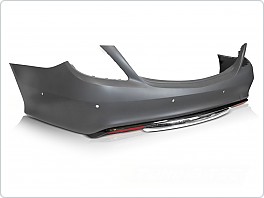 ZADNÍ NÁRAZNÍK MERCEDES S-KLASA W222 , 2013-2017, PDC, CHROM, PGME39