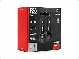 LED žárovky H1, serie F26 PRO LumiTec LIMITED +130% DUO FULL CANBUS 12V 24V 