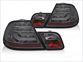 ZADNÍ SVĚTLA BMW E46, 1999-2003 COUPE, LED, KOUŘOVÉ, ldbmp7
