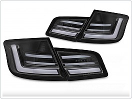 ZADNÍ SVĚTLA BMW F10, 2010-2013, LED BAR, SEQ, ČERNÉ, ldbmp1