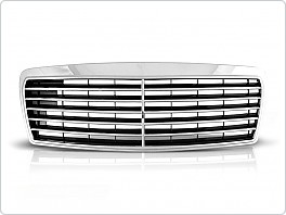 Přední maska Avantgarde Mercedes W210, 1995-1999, E-class, chrom, grme01