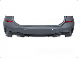 ZADNÍ NÁRAZNÍK BMW G21, 2019-2022, PDC parking assist , 2X VÝŘEZ NA VÝFUK O-O, ztbmd0
