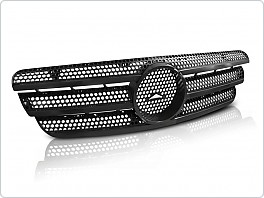 Přední maska Mercedes ML W163 1998-2005 AMG look černá, grme11