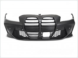 PŘEDNÍ NÁRAZNÍK BMW G20, G21 LCI, 2022-2026, SPORT LOOK M s PDC a parkovacím asistentem ACC, zpmee2